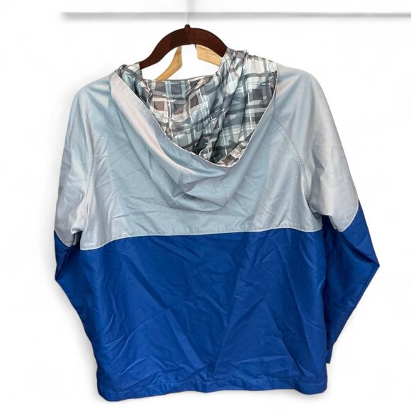 Under Armour Jacket Boys XLarge Blue Gray Storm Hoodie Pullover 1/4 Zip Outdoor - Picture 2 of 3